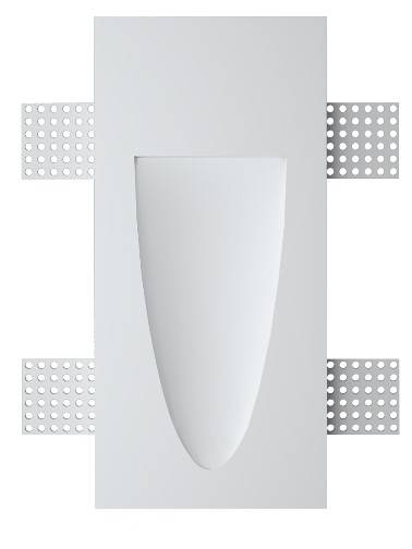 Гипсовый светильник для встраивания в стену ST-003